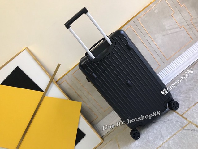 RIMOWA行李箱方胖子四輪拉杆箱 全新色彩系列 型號90043 日默瓦PC拉鏈箱 gdx1206